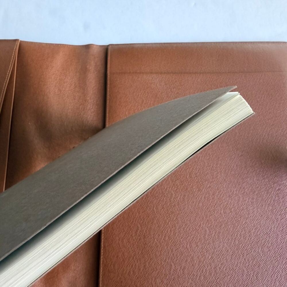 Louis Vuitton Monogram Large Desk Agenda Cover & Notepad RARE 2008 Bloc A4 EUC - Picture 9 of 16